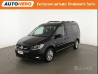 Usata VW Caddy 102 CV (75 kW) 2020 Nero Monovolume