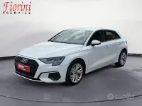 Usata Audi A3 Advanced 116 CV (85 kW) 2022 Bianco Berlina