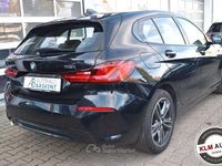 Usata BMW 118 Sport Line 136 CV (100 kW) 2021 Nero Utilitaria