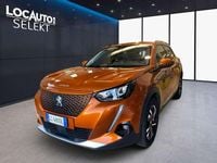 Usata Peugeot e-2008 Allure 100 kW (136 CV) 2021 Arancione SUV