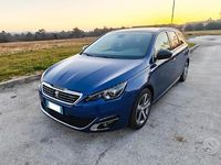 Usata Peugeot 308 GT-line 120 CV (88 kW) 2016 Blu Station wagon