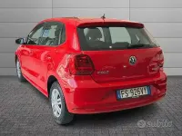Usata VW Polo 90 CV (66 kW) 2015 Rosso Berlina
