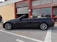 Usata BMW 320 Cabriolet 177 CV (130 kW) 2009 Nero Cabrio