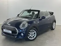 Usata Mini Cooper D Cabriolet Hype 116 CV (85 kW) 2016 Blu Cabrio