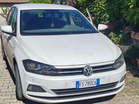 Usata VW Polo Comfortline 90 CV (66 kW) 2019 Bianco Utilitaria