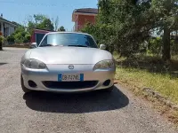 Usata Mazda MX5 110 CV (80 kW) 2001 Grigio Cabrio