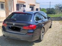 Usata BMW 520 Luxury Line 190 CV (139 kW) 2015 Blu/azzurro Station wagon