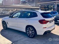 Usata BMW X3 M Sport 190 CV (139 kW) 2019 Bianco SUV