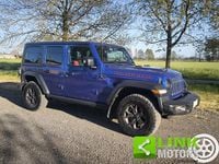 Usata Jeep Wrangler Unlimited Rubicon 200 CV (147 kW) 2020 Blu SUV