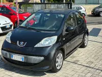 Usata Peugeot 107 68 CV (50 kW) 2007 Nero Utilitaria