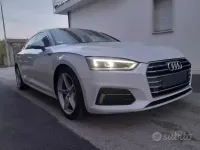 Usata Audi A5 150 CV (110 kW) 2019 Bianco Coupé