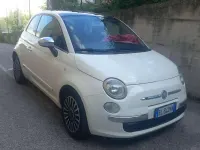 Usata Fiat 500 Lounge 95 CV (69 kW) 2012 Bianco Utilitaria