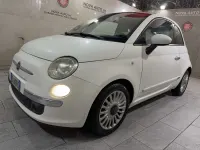 Usata Fiat 500 Lounge 69 CV (50 kW) 2010 Bianco Utilitaria
