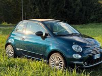Usata Fiat 500C 69 CV (50 kW) 2018 Blu Cabrio