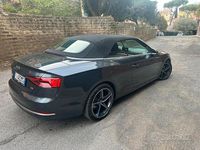 Usata Audi A5 Cabriolet Business 190 CV (139 kW) 2017 Grigio Cabrio