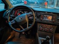 Usata Seat Leon 105 CV (77 kW) 2014 Nero Berlina