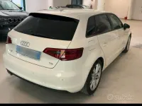 Usata Audi A3 150 CV (110 kW) 2014 Bianco Berlina