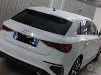 Usata Audi A3 S-Line 150 CV (110 kW) 2024 Bianco Berlina