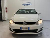 Usata VW Golf VII Trendline 105 CV (77 kW) 2014 Bianco Berlina