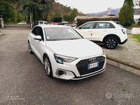 Usata Audi A3 115 CV (84 kW) 2021 Bianco Berlina