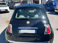 Usata Fiat 500 Lounge 69 CV (50 kW) 2008 Nero Utilitaria