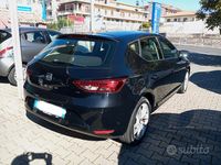 Usata Seat Leon Style 105 CV (77 kW) 2013 Nero Berlina