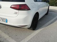 Usata VW Golf VII 110 CV (80 kW) 2015 Bianco Berlina