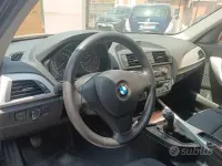 Usata BMW 118 Efficient Dynamics 170 CV (125 kW) 2012 Nero Utilitaria