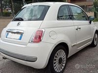 Usata Fiat 500 Lounge 75 CV (55 kW) 2008 Bianco Utilitaria