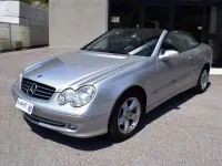 Usata Mercedes CLK240 Avantgarde 170 CV (125 kW) 2005 Argento Cabrio
