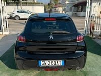 Usata Peugeot 208 75 CV (55 kW) 2020 Nero Utilitaria