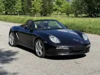 Usata Porsche Boxster 295 CV (216 kW) 2008 Blu/azzurro Cabrio