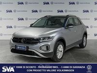 Usata VW T-Roc Life 150 CV (110 kW) 2024 Pyrit silver / tetto nero past SUV