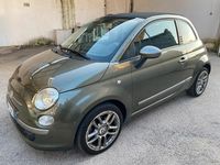 Usata Fiat 500C 95 CV (69 kW) 2011 Verde Cabrio