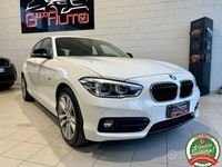 Usata BMW 118 Sport Line 150 CV (110 kW) 2017 Bianco Utilitaria