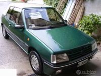 Usata Peugeot 205 Roland Garros 85 CV (62 kW) 1992 Verde Cabrio