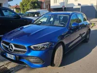 Usata Mercedes C220 Business 200 CV (147 kW) 2022 Azzurro Station wagon