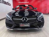 Usata Mercedes C220 Premium 170 CV (125 kW) 2017 Nero Cabrio