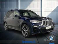 Begagnad BMW X7 Efficient Dynamics 340 HK (250 kW) 2021 Blå SUV