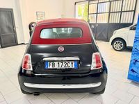 Usata Fiat 500C 69 CV (50 kW) 2015 Nero Cabrio