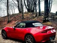 Usata Mazda MX5 Inclusive 184 CV (135 kW) 2019 Rosso Cabrio