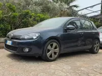 Usata VW Golf VI 122 CV (89 kW) 2009 Blu Utilitaria