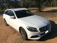 Usata Mercedes C200 136 CV (100 kW) 2016 Bianco Station wagon