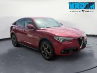Usata Alfa Romeo Stelvio Executive 209 CV (153 kW) 2017 Rosso SUV