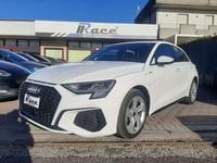 Usata Audi A3 S-Line 204 CV (150 kW) 2022 Bianco Berlina