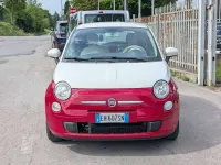 Usata Fiat 500 Lounge 69 CV (50 kW) 2011 Rosso Utilitaria