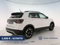 Usata VW T-Cross Style 95 CV (69 kW) 2023 Bianco SUV