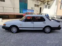 Usata Saab 900 118 CV (86 kW) 1987 Bianco Berlina