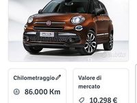 Usata Fiat 500L 85 CV (62 kW) 2018 Nero Monovolume