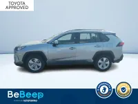Usata Toyota RAV4 Hybrid Active 178 CV (130 kW) 2021 Argento metallizzato SUV